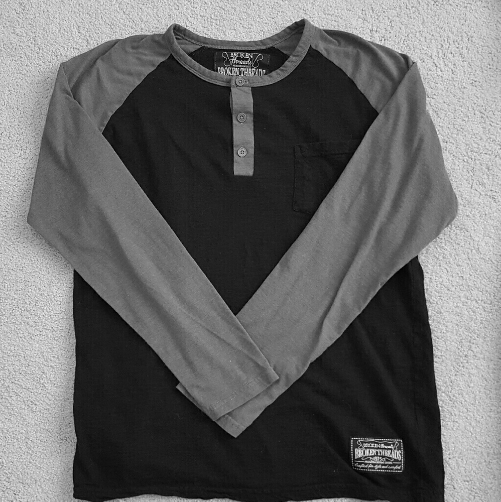 Men's Broken Threads Brand Henley